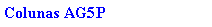 Caixa de texto: Colunas AG5P 
